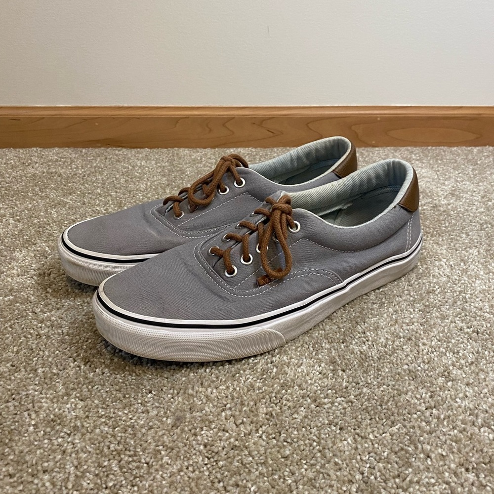 Mens Size 10.5 Grey Casual Vans Shoes